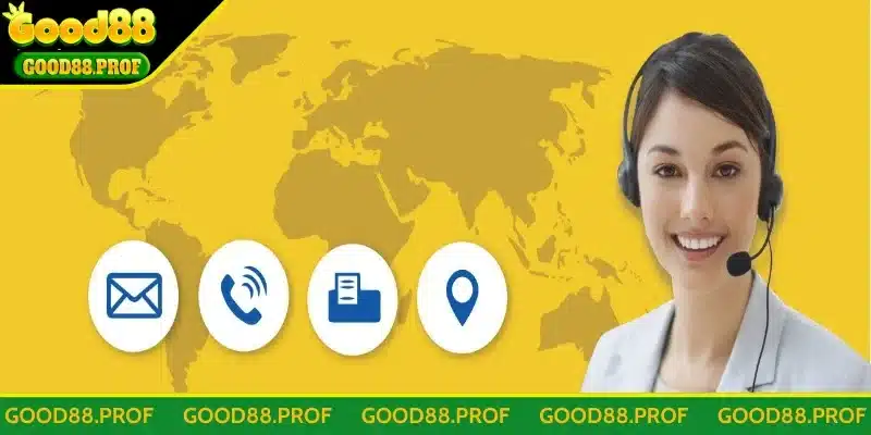 Các kênh liên hệ Good88 tiện lợi, nhanh chóng
