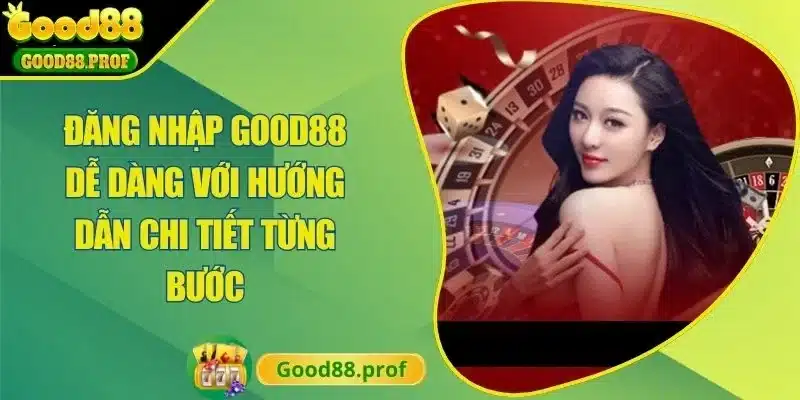 Đăng Nhập Good88 Dễ Dàng Với Hướng Dẫn Chi Tiết Từng Bước